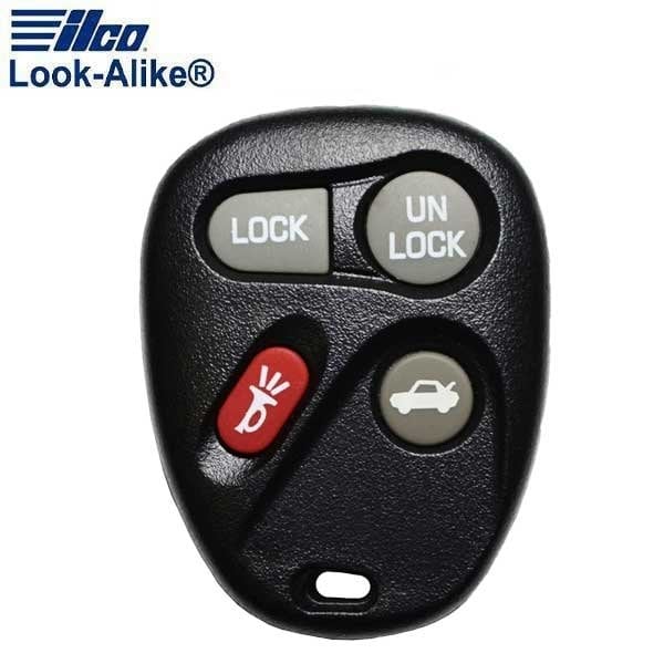 LAL RKE-GM-4B22 General Motors 4 Button Remote Keyless Entry (KOBUT1BT)